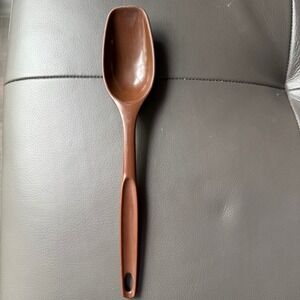 Vtg 50s 60s Foley Serving Spoon Brown Nylon Kitchen Utensil Scoop MCM